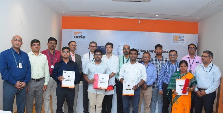 BIPF felicitates six scholars with Professor Ghanashyam Dash Scholarship for higher education