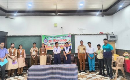 Puri Heritage Walks hosts school competition ahead of first annual day celebration