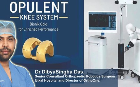 Utkal Hospital and OrthoOne introduce advanced robotic knee replacement with Opulent gold implants
