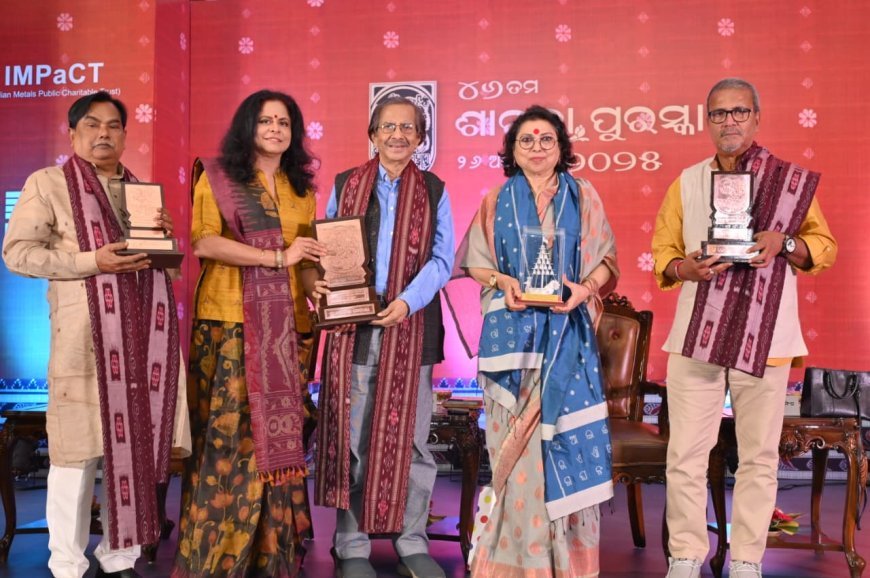 Devdas Chhotray honoured with 46th Sarala Puraskar for short story collection ‘Matinee Show’