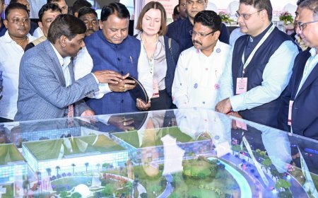 CM Mohan Majhi performs Bhoomi Pujan for Odisha’s first compound semiconductor facility at Info Valley